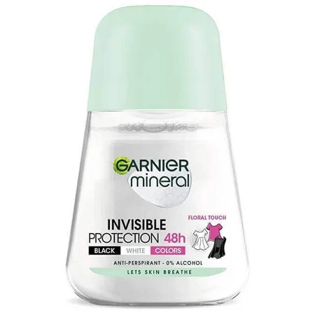 Garnier Invisible 48h 1×50 мл, антиперспирант против плесени: цены и характеристики