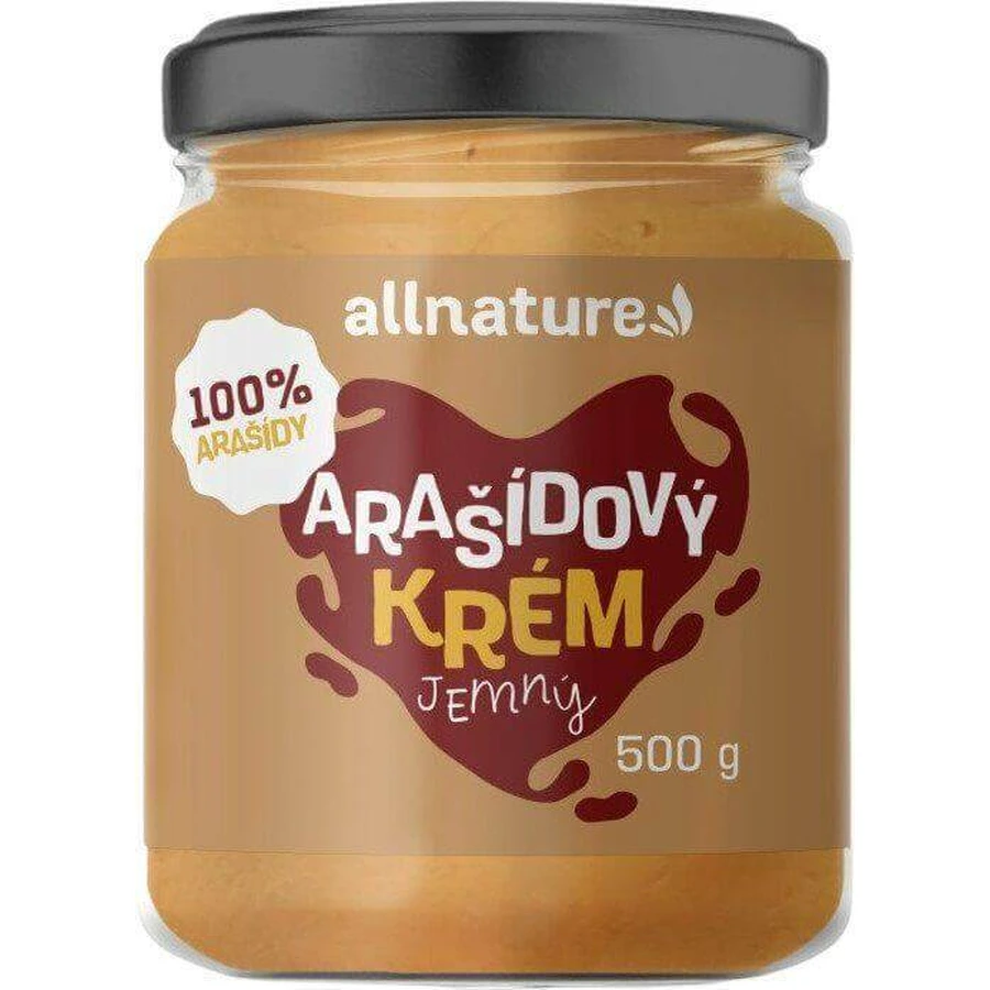 Арахісове масло Allnature Fine 500 г: ціни та характеристики