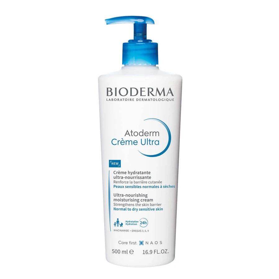 Bioderma Atoderm Creme Ultra, Ультраувлажняющий и укрепляющий крем, 500 мл: цены и характеристики