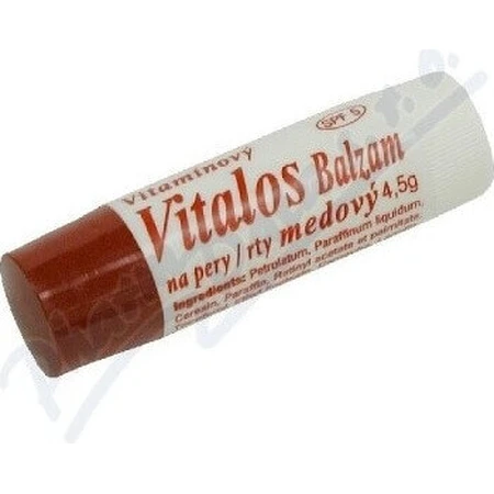 VITALOS Бальзам для губ медовый SPF 15 1×1 шт, бальзам для губ, мед SPF 15: цены и характеристики