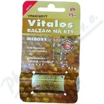 VITALOS Бальзам для губ медовый SPF 15 1×1 шт, бальзам для губ, мед SPF 15: цены и характеристики
