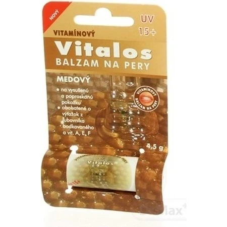 VITALOS Бальзам для губ медовый SPF 15 1×1 шт, бальзам для губ, мед SPF 15: цены и характеристики