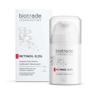 Маска для обличчя Biotrade Retinol Night Cream Mask 0,5%, нічна, 50 мл