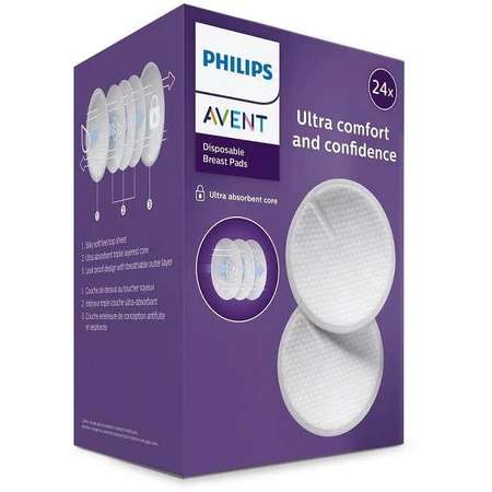 Одноразовые прокладки для бюстгальтера Philips Avent, 1 x 24 шт.: цены и характеристики