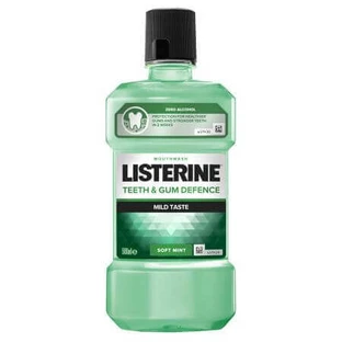 Ополіскувач для порожнини рота Teeth & Gum Defence з м'яким смаком, 500 мл, Listerine