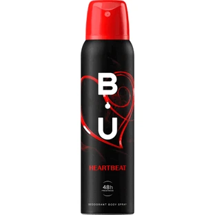 B.U. HEARTBEAT Дезодорант-спрей для тіла, 150 мл