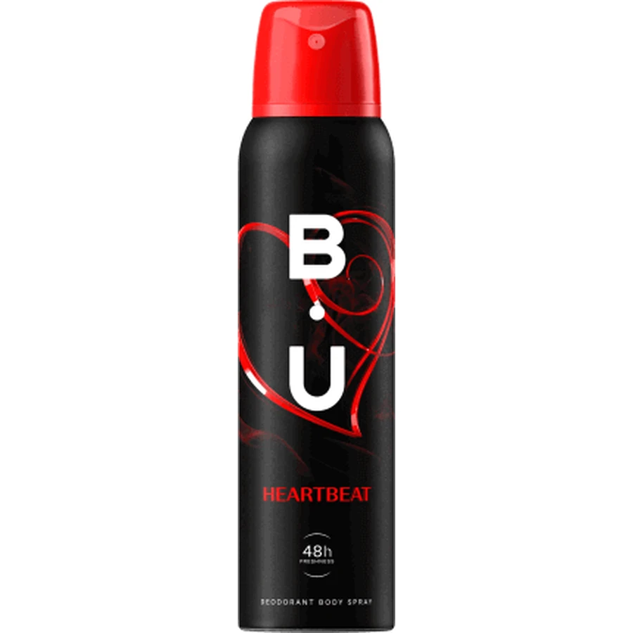 B.U. HEARTBEAT Дезодорант-спрей для тіла, 150 мл: ціни та характеристики