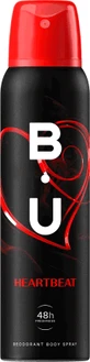 B.U. HEARTBEAT Дезодорант-спрей для тела, 150 мл