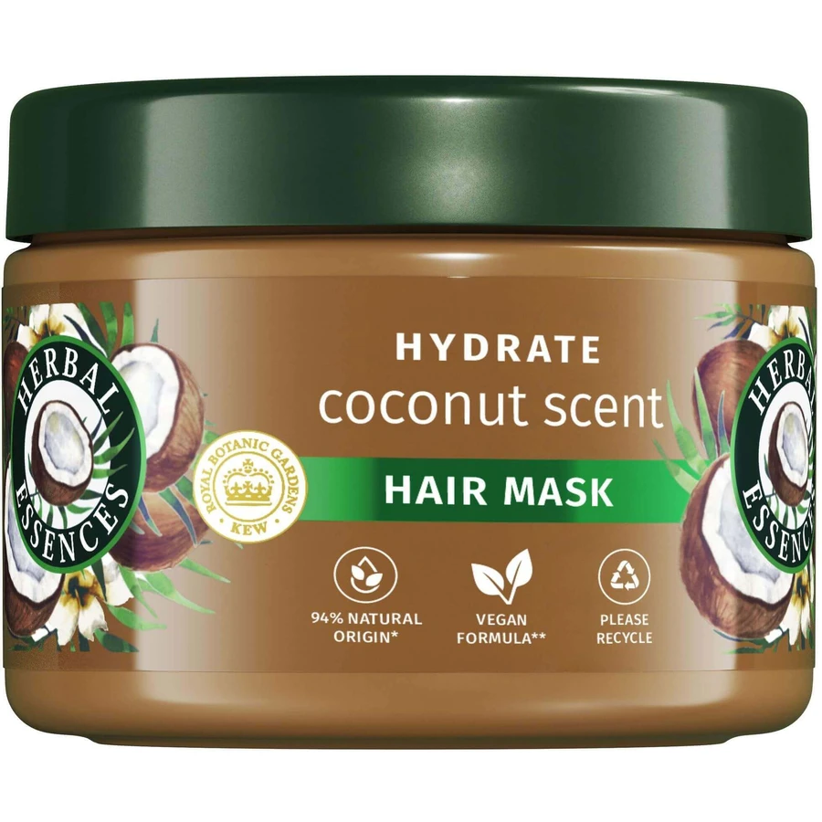 Herbal Essences Coconut Scent Hydrate, Маска для волос для питания и увлажнения 300 мл: цены и характеристики