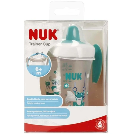 Чашка NUK Evolution з мікропіни, зелена, від 6 місяців, 230 мл: ціни та характеристики