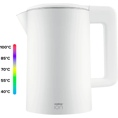 Niceboy ION ThermoKettle TK5 Polar White: ціни та характеристики