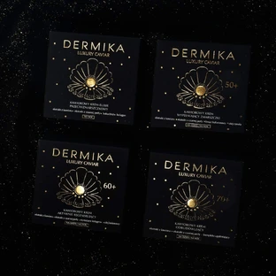 Dermika Luxury Caviar 50+ Дневной и ночной крем против морщин, 50 мл