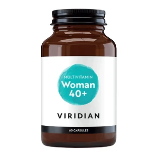 Viridian Woman 40+ Multi, полівітаміни для жінок, 60 капсул