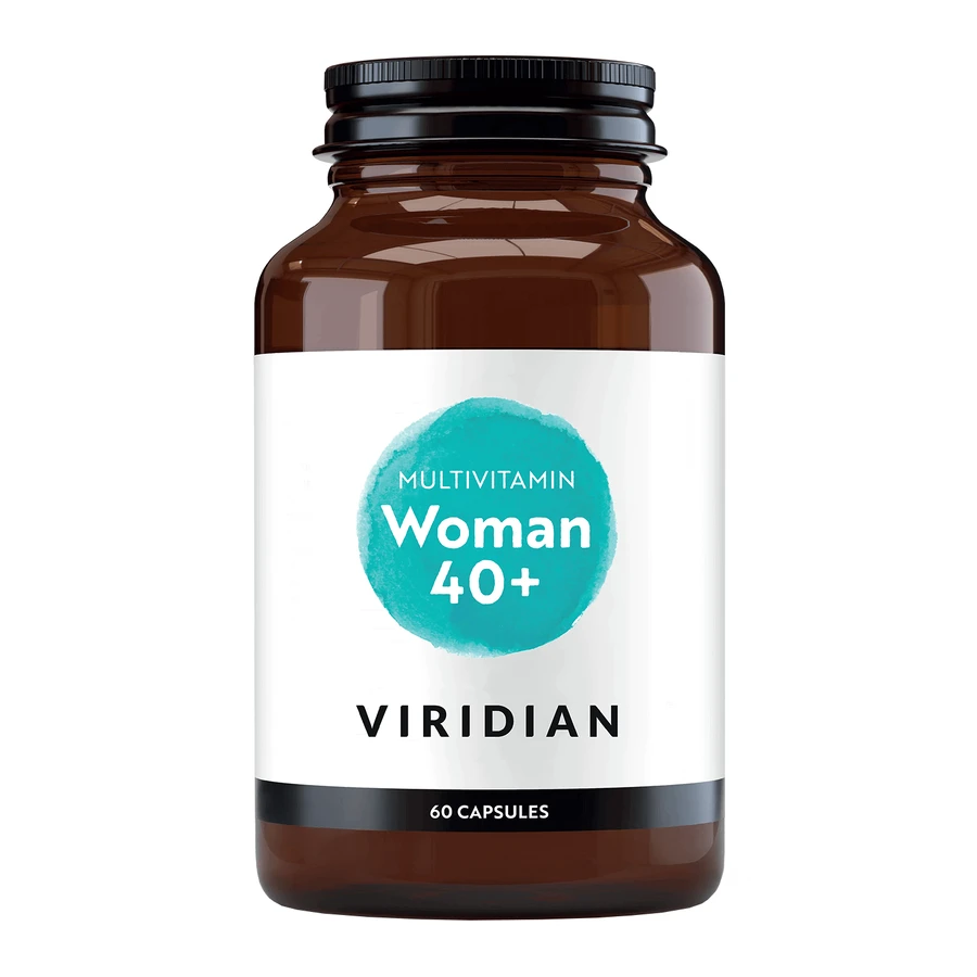 Viridian Woman 40+ Multi, полівітаміни для жінок, 60 капсул: ціни та характеристики