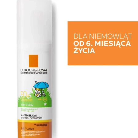 La Roche-Posay Anthelios Дитяче захисне молочко SPF50+ 50мл: ціни та характеристики