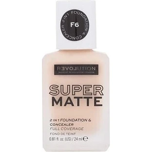 Revolution Relove, Supermatte Foundation F6, косметика 1×24 мл, макияж