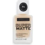 Revolution Relove, Supermatte Foundation F6, косметика 1×24 мл, макияж: цены и характеристики