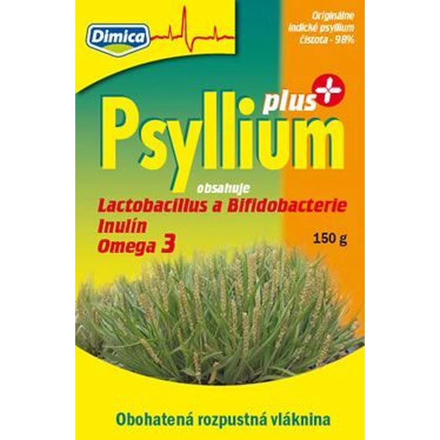 Клетчатка Dimica Psyllium PLUS с лактобактериями и бифидобактериями, 300 г: цены и характеристики