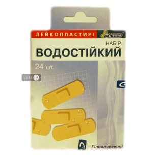 Набор лейкопластырей "водостойкий" с-пласт  №12