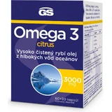 GS Омега 3 цитрусові, 60+30 капсул 1×90 cps, дієтична добавка