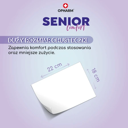 Opharm Senior Comfort 4в1, вологі серветки, 72 шт.: ціни та характеристики