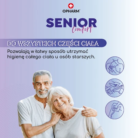 Opharm Senior Comfort 4в1, вологі серветки, 72 шт.: ціни та характеристики