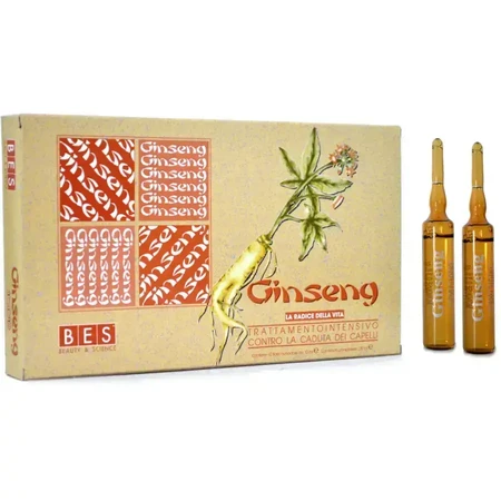 Средство против выпадения волос Bes Beauty & Science Ginseng, 12 ампул: цены и характеристики