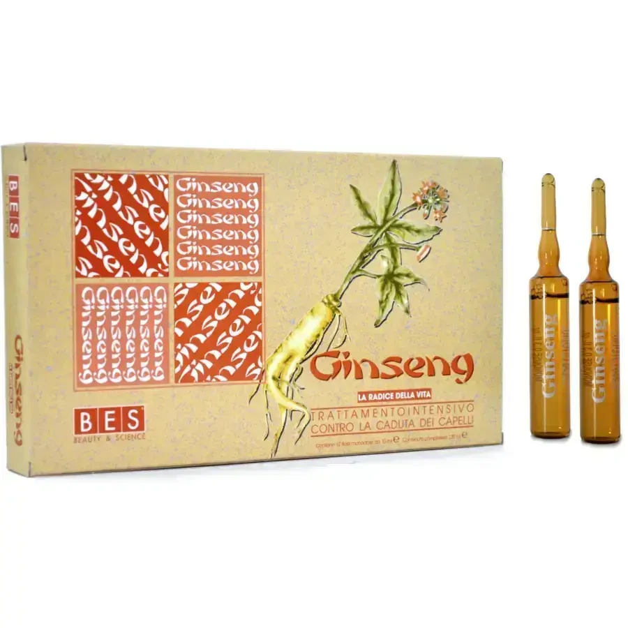 Средство против выпадения волос Bes Beauty & Science Ginseng, 12 ампул: цены и характеристики