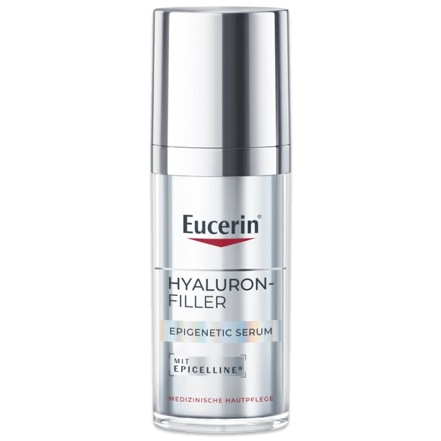 Епігенетична сироватка Eucerin Hyaluron-Filler Epigenetic Serum, антивікова сироватка, 30 мл: ціни та характеристики