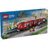 Вокзал и трамвай в центре города, 7+ лет, 60423, Lego