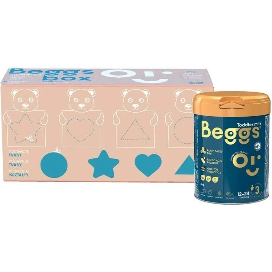 Молоко для малышей Beggs 3, Beggs box+ pexeso 3×800 г, молоко для малышей: цены и характеристики