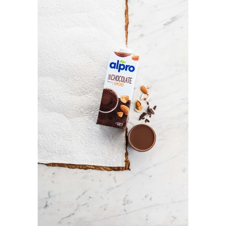 Alpro Миндальный напиток со вкусом горького шоколада 1 л: цены и характеристики