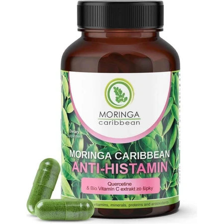 MORINGA Моринга Карибская АНТИ-ГИСТАМИН 1×120 капс, пищевая добавка: цены и характеристики