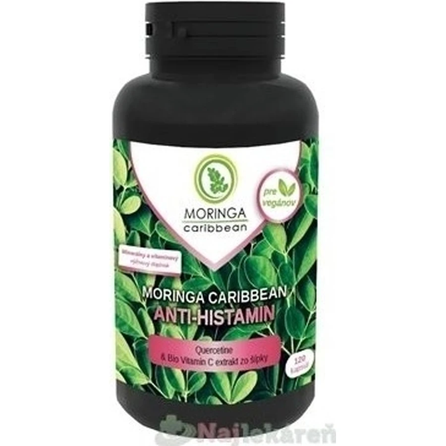 MORINGA Моринга Карибская АНТИ-ГИСТАМИН 1×120 капс, пищевая добавка: цены и характеристики
