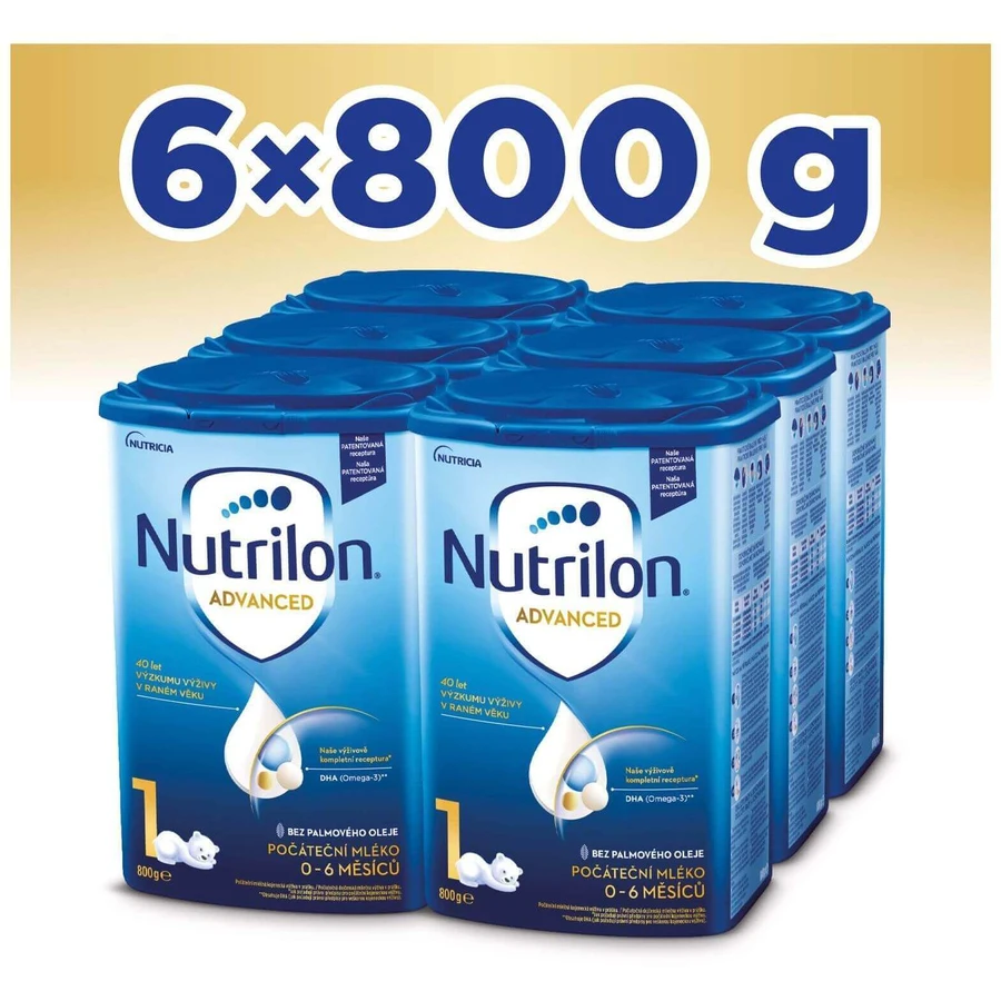 Сухая молочная смесь Nutrilon 1 poiaton 6 x 800 г: цены и характеристики