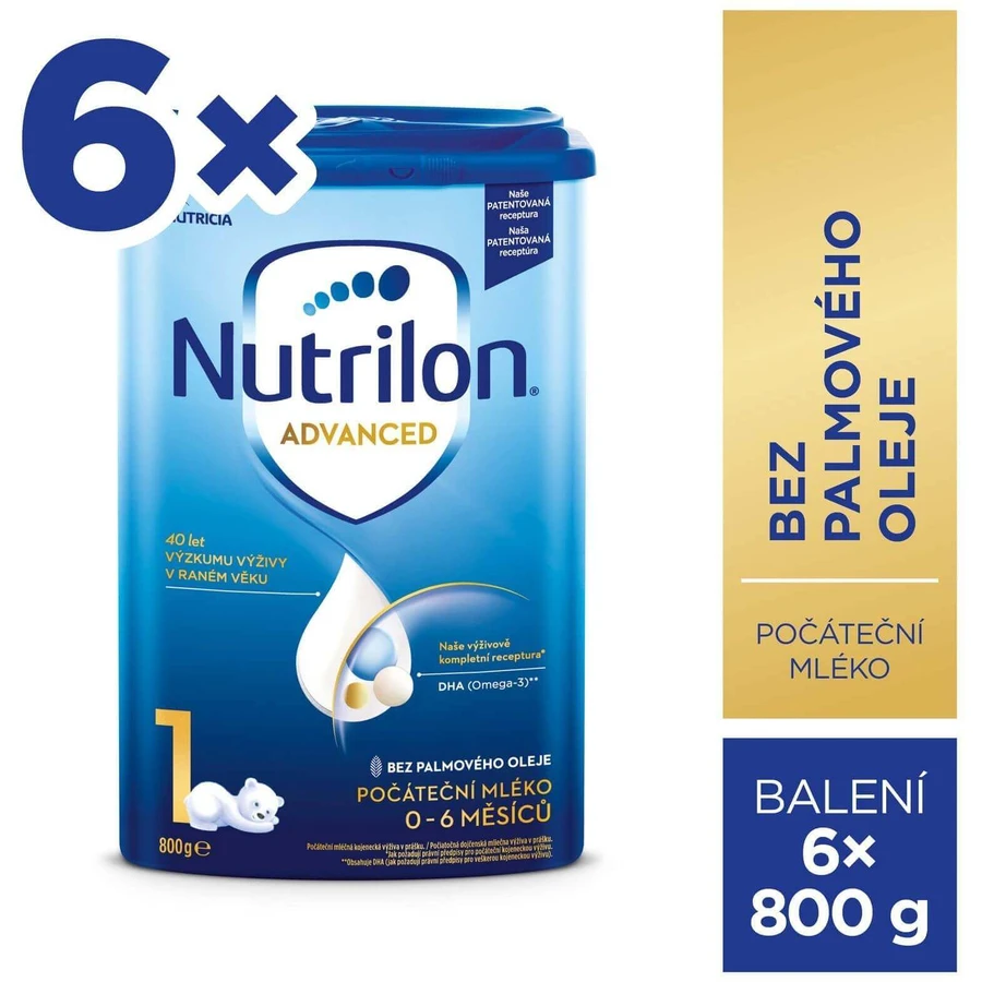 Сухая молочная смесь Nutrilon 1 poiaton 6 x 800 г: цены и характеристики