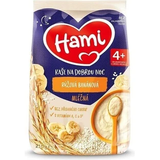 HAMI Mliena kaa ryova banana 1×210 g, ryova kaa