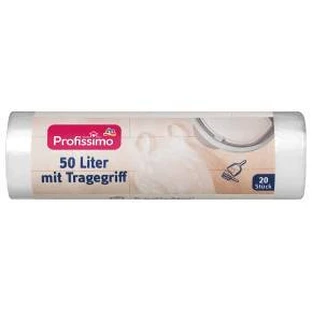 Пакети для наповнювача Profissimo 50 л з ручкою для перенесення, 20 шт.