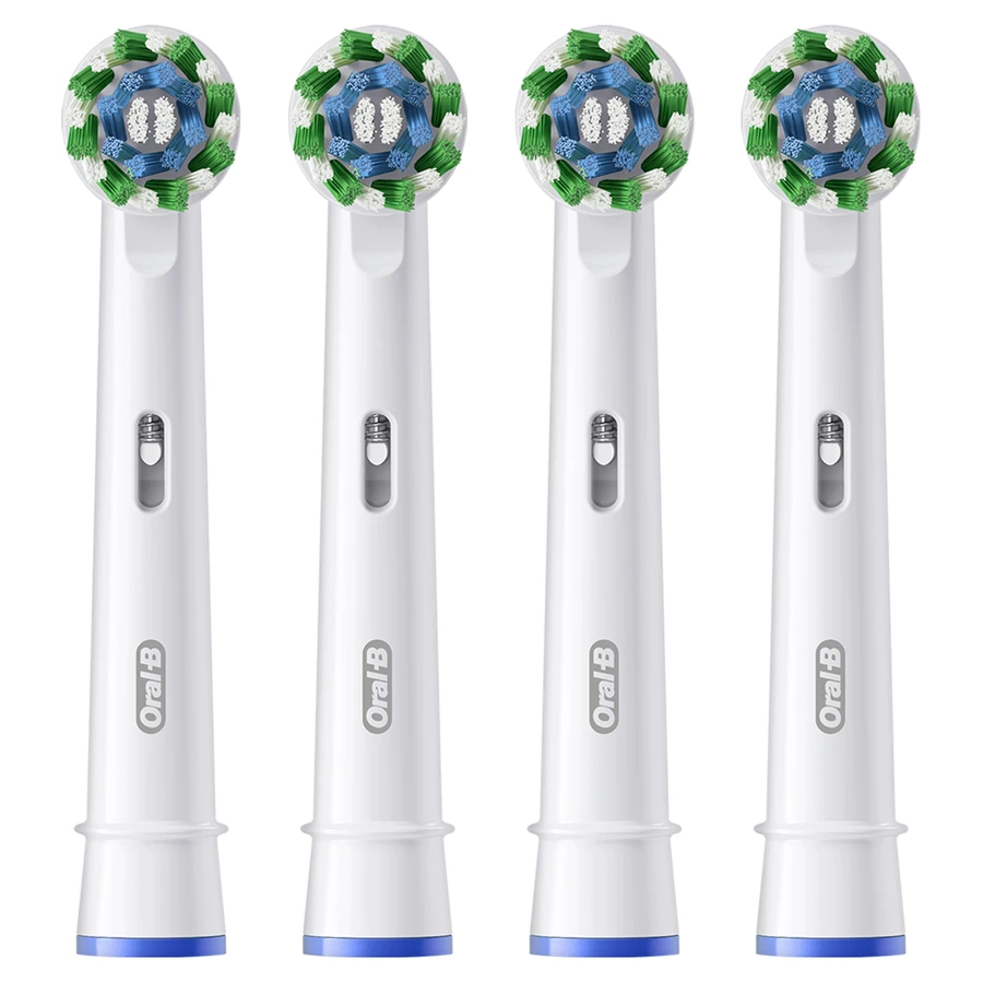 Oral-B Pro Cross Action, змінні щетинки для електричної зубної щітки Clean Maximiser, 4 шт.: ціни та характеристики