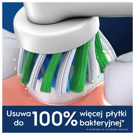 Oral-B Pro Cross Action, змінні щетинки для електричної зубної щітки Clean Maximiser, 4 шт.: ціни та характеристики