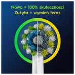 Oral-B Pro Cross Action, змінні щетинки для електричної зубної щітки Clean Maximiser, 4 шт.: ціни та характеристики