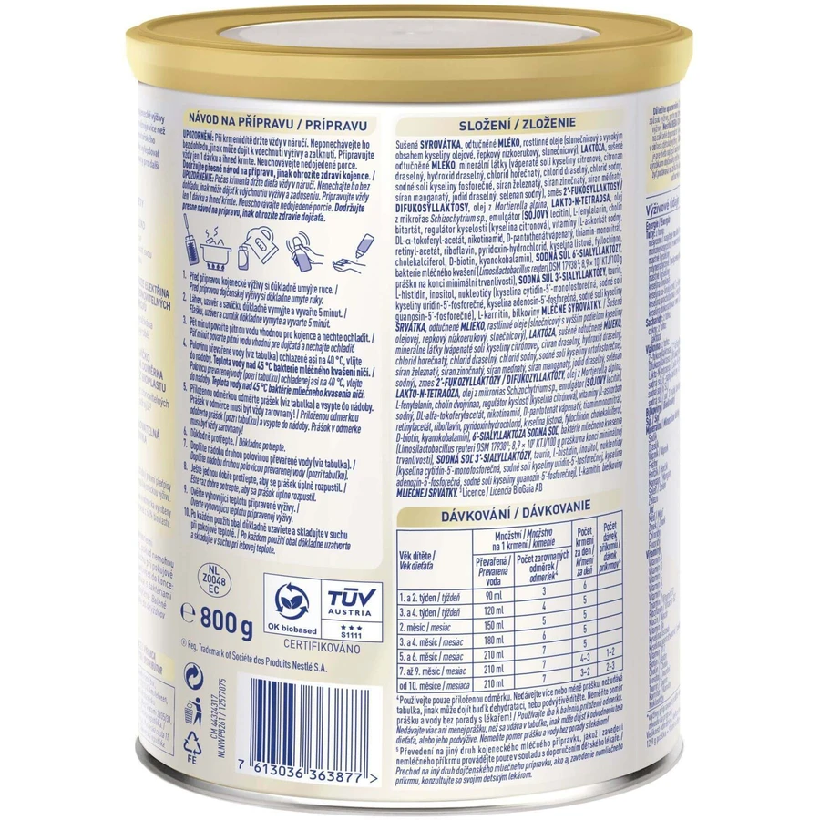 Nestlé Beba COMFORT 1 HM-0 800 г: цены и характеристики