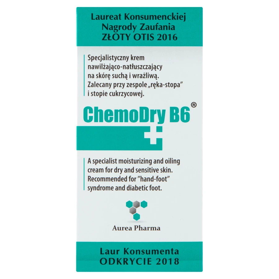 Chemodry B6, специализированный увлажняющий крем для сухой, чувствительной и поврежденной кожи, 50 мл: цены и характеристики