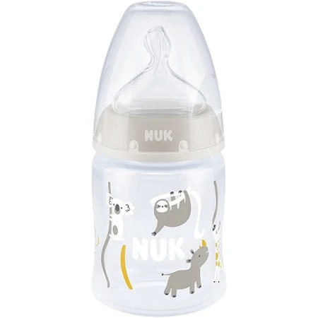 Nuk Baby Bottle First Choice Temperature Control бежева 150 мл: ціни та характеристики