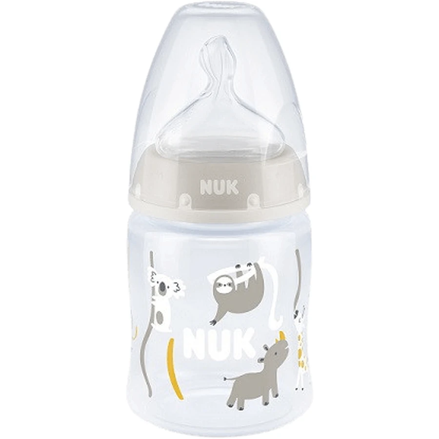 Nuk Baby Bottle First Choice Temperature Control бежева 150 мл: ціни та характеристики