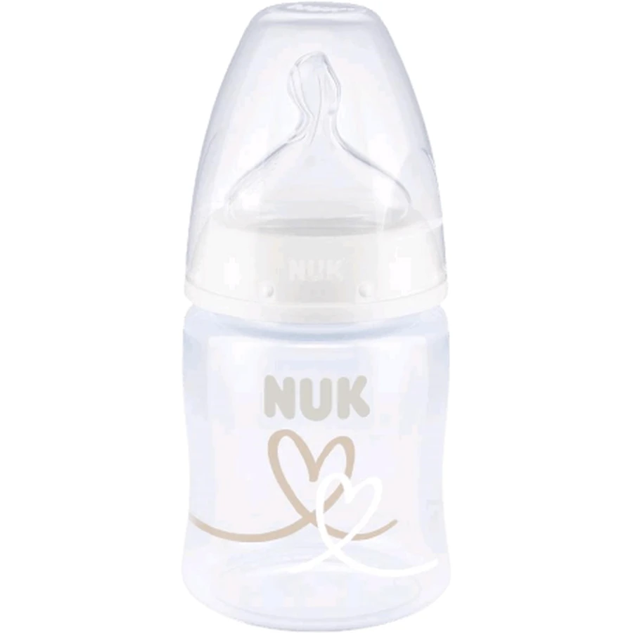 Nuk Baby Bottle First Choice Temperature Control бежева 150 мл: ціни та характеристики