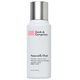 Geek & Gorgeous Smooth Out, потужний пілінг з 12% AHA-кислот та кактусом опунції, 100 мл