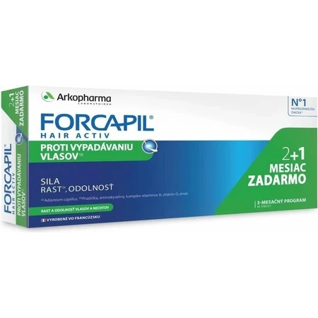 FORCAPIL HAIR ACTIV 3×30 tbl, (90 шт): цены и характеристики