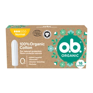 Тампони Organic Normal, 16 шт.