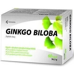 Noventis GINKGO BILOBA 1×60 cps, пищевая добавка